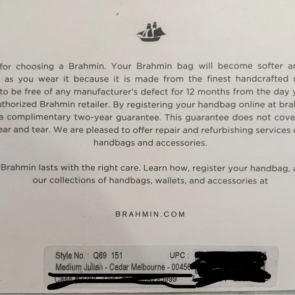 Brahmin Cedar Melbourne Medium Julian Tote ✨ perfect Christmas gift! - Picture 14 of 16